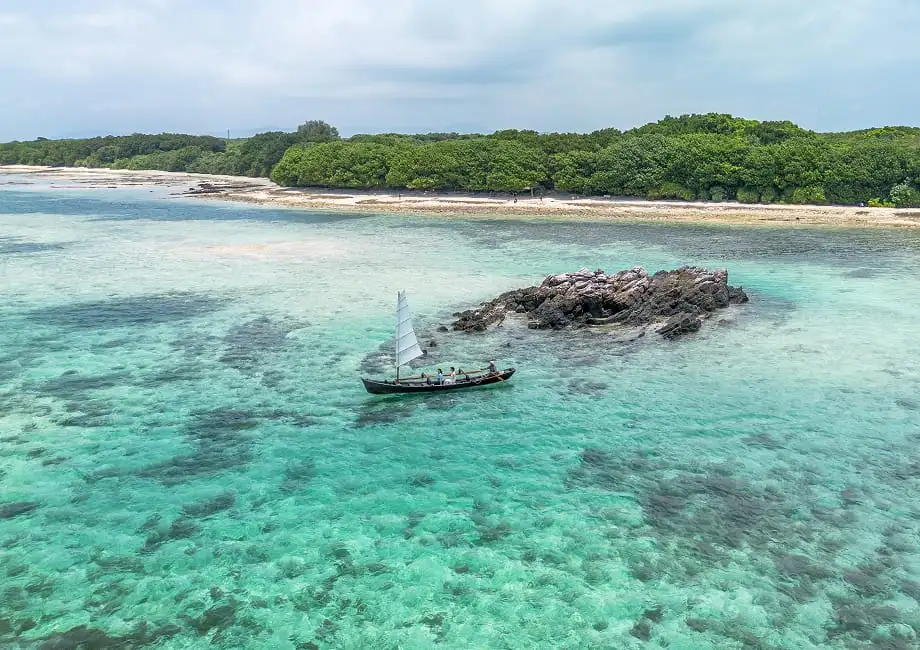 陸と海の両方から感じる「深み」
